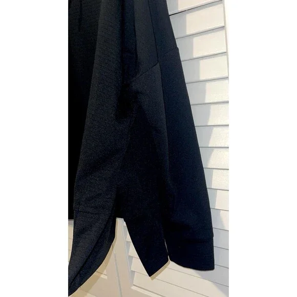 Mondetta Hoodie Pullover Black Slit Hems Women’s Size XL - Picture 5 of 9